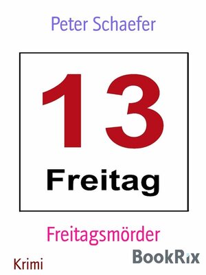 cover image of Freitagsmörder
